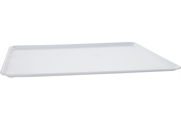 Plateau Araven A1225 50 x 36 x 1,5 cm Plastique Blanc