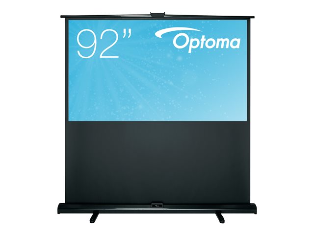 Optoma mobile projection screen 92" 16:9 matt white - DP-9092MWL