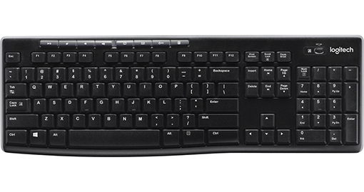 Logitech Draadloos Toetsenbord K270 - 9200-003754
