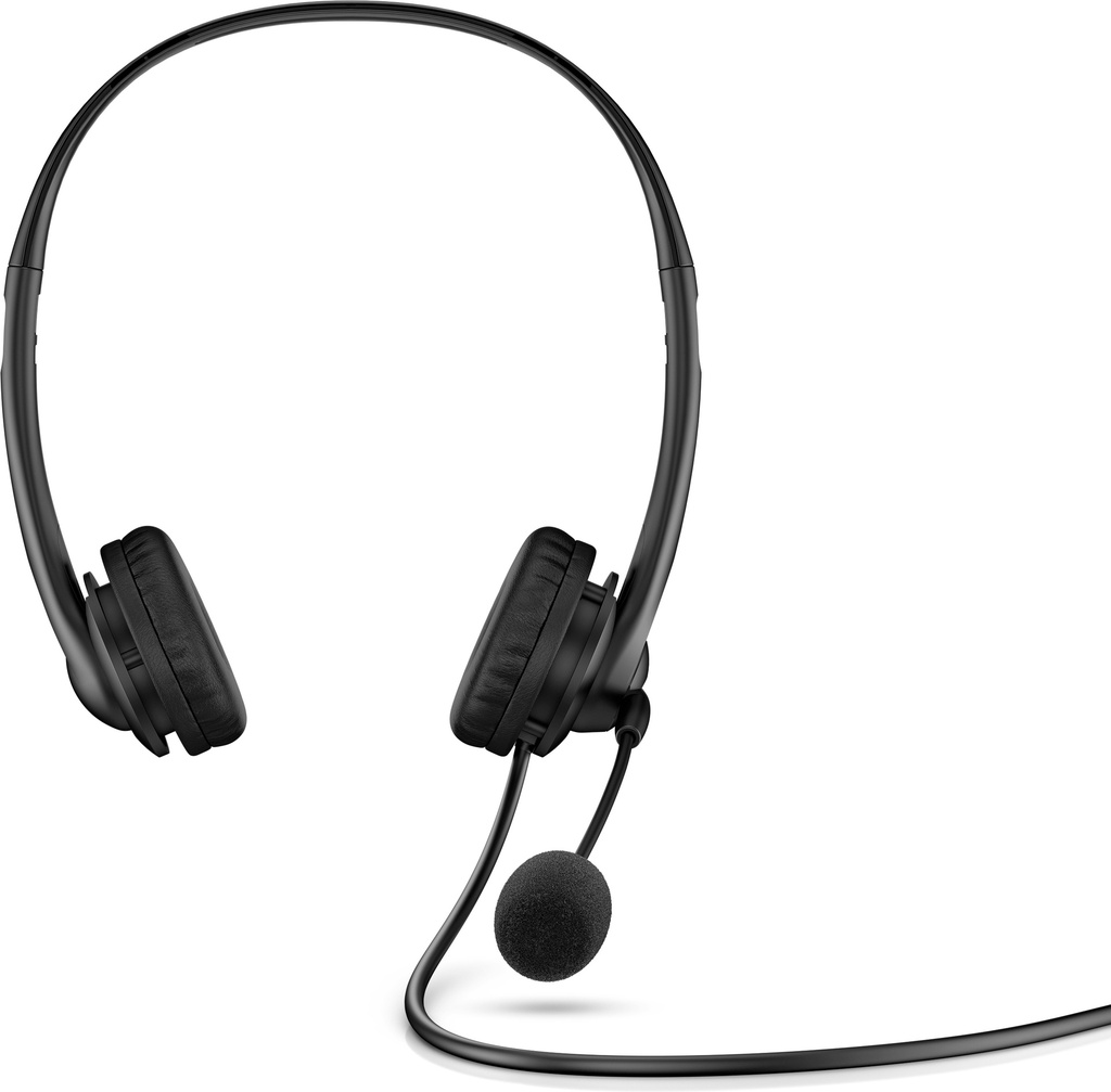 HP 428H5AA#ABB Stereo USB-A Headset Wired Black