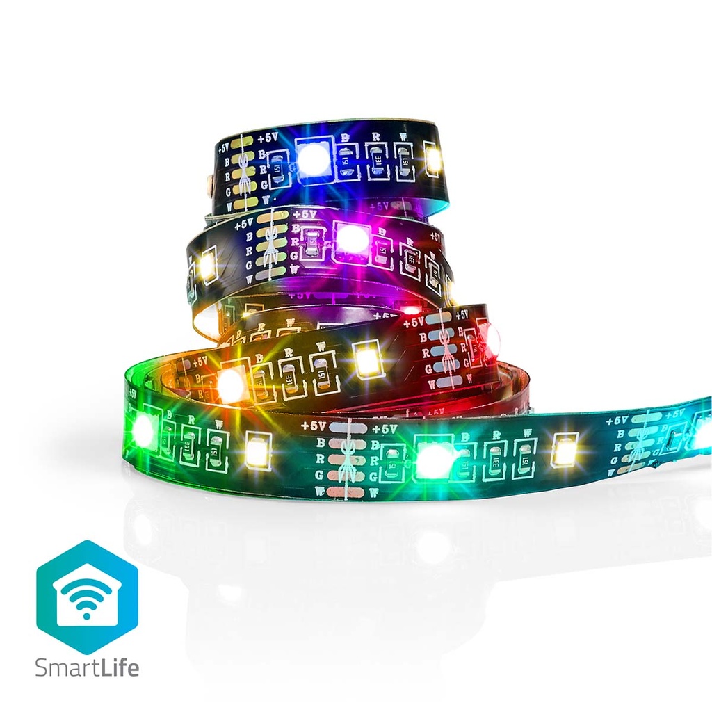 Nedis BTLS20RGBW SmartLife LED Strip Bluetooth RGB 2m IP20