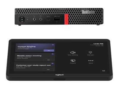 LOGITECH Bundle TAP Cat5e Kit + LENOVO ThinkCentre M920q i5-9600T