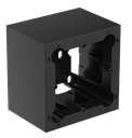 Audac Surface mount wall box 80x80mm wall panel Black - WB200/SB 