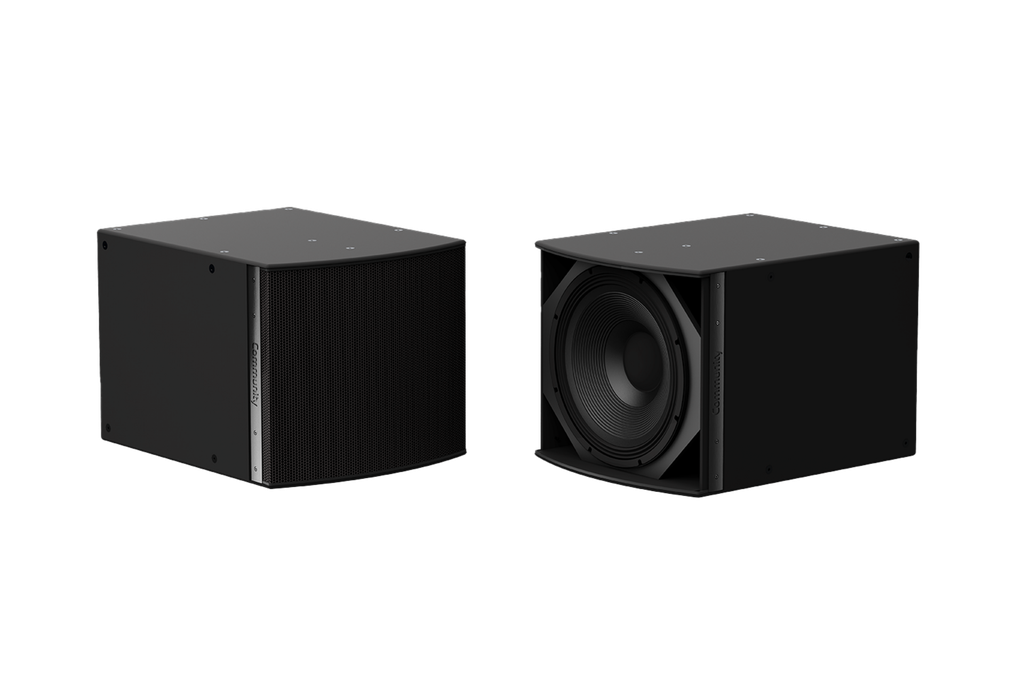 Biamp Community IS8-118B Subwoofer Hoog Vermogen 18" 1600W @ 8Ω Zwart