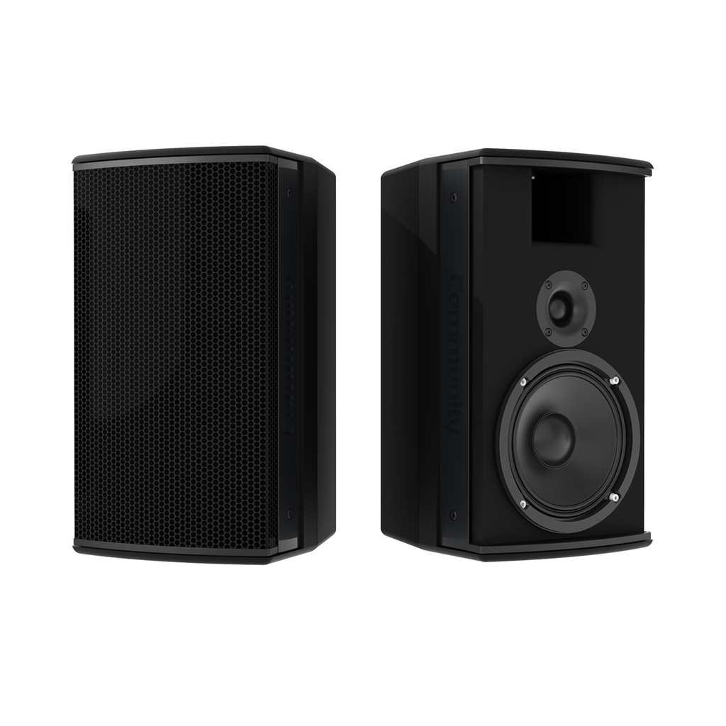 Biamp Community IC6-1062/00B Surface Mount Speaker 6.5" 150W @ 8Ω Black