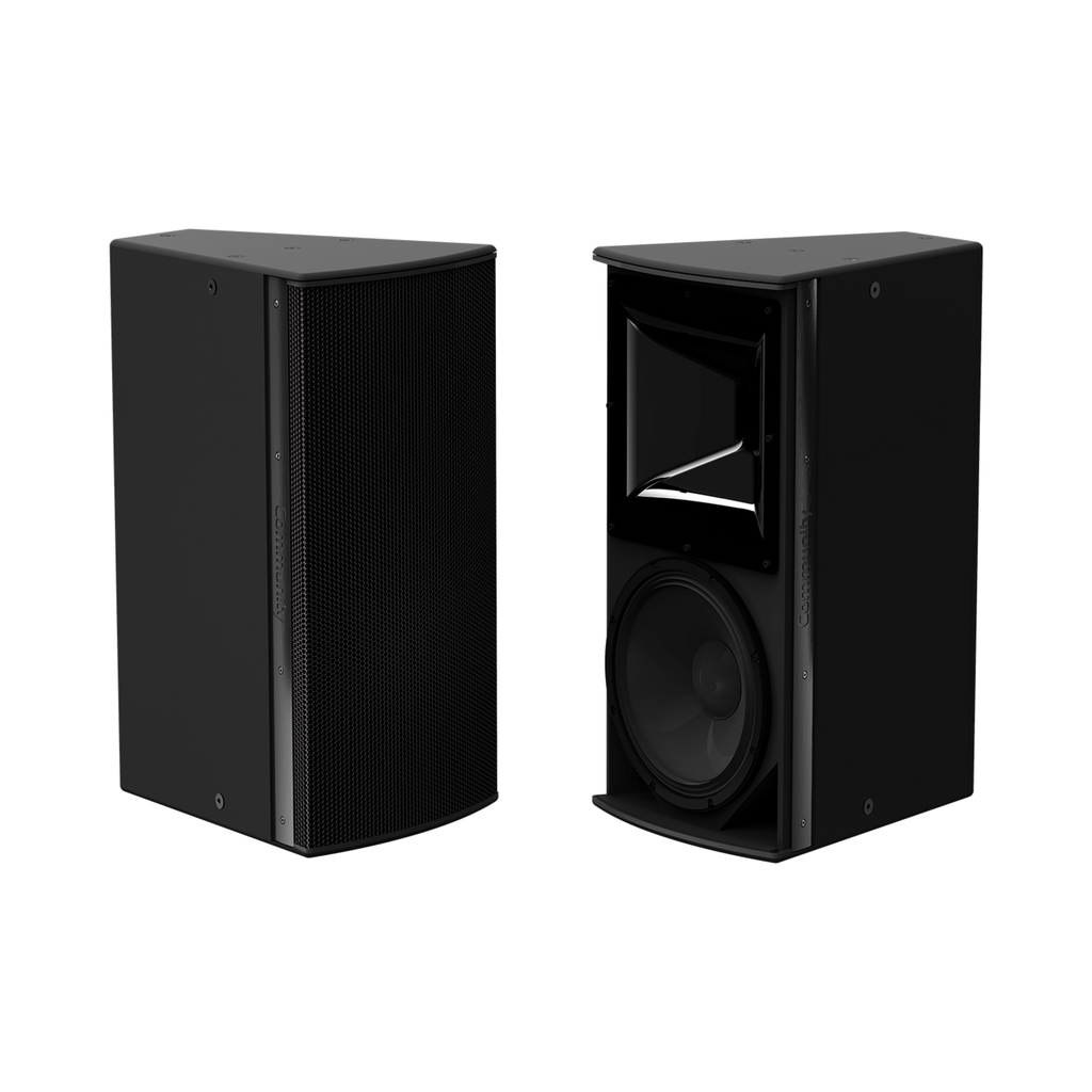 Biamp Community IP6-1152/96B Surface-mounted speaker 90x60° 15" 600W @ 8Ω Black
