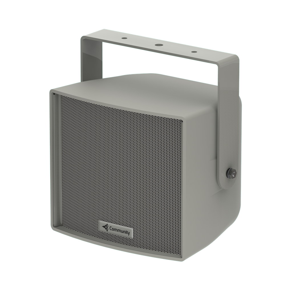 Biamp - R.15COAX - Community Coaxiale Opbouwluidspreker 6.5" 70/100V 120W @ 8Ω Grijs 