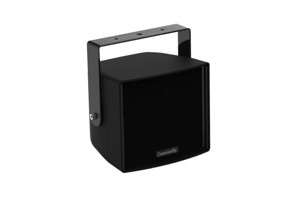 Biamp Community Coaxial Surface Mount Speaker 90° 12" 200W @ 8Ω Black - R.5COAX99B