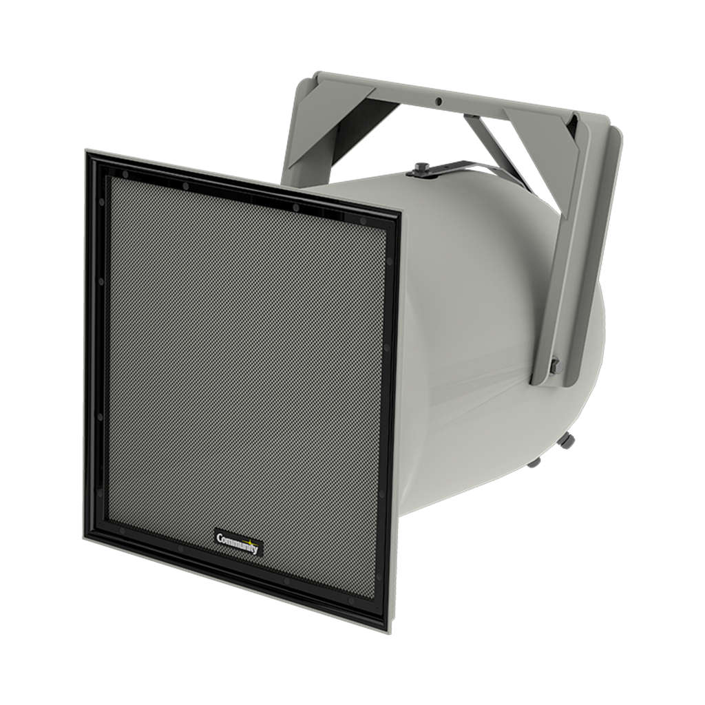 Biamp Community R2-77Z Full-Range Surface Mount Speaker 60x60° 12" 400W @ 4Ω Gray