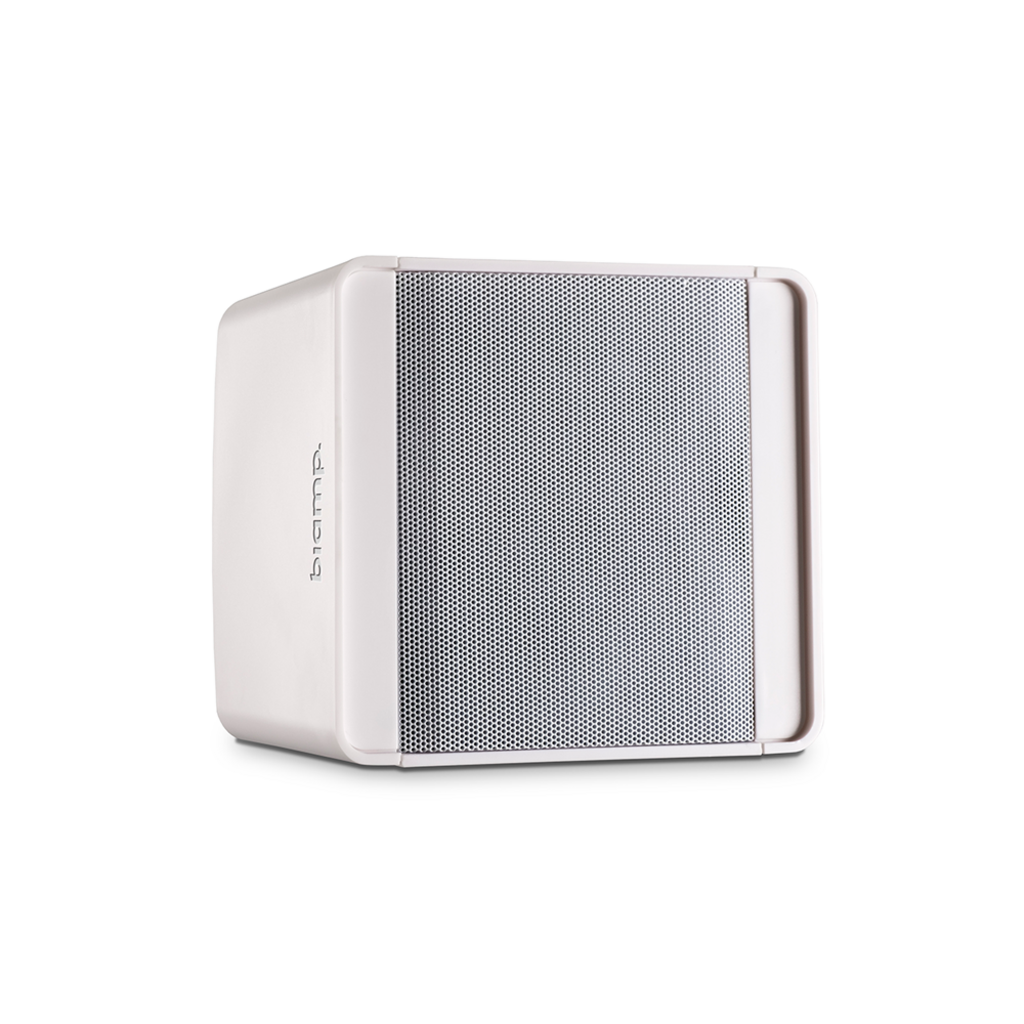 Biamp Desono Enceinte compacte en saillie 3" 40W @ 8Ω Blanc - KUBO3-W