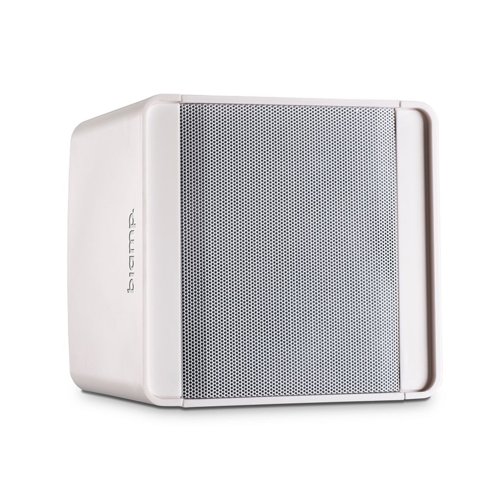 Biamp - KUBO5-W (per paar) - Desono Compacte Opbouwluidspreker 5.25" 80W @8Ω Wit 