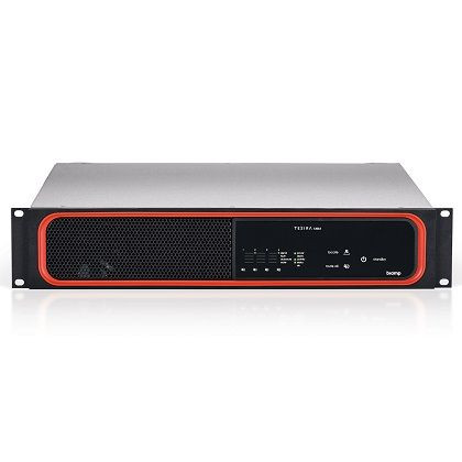 Biamp Tesira XEL 1200.1 4 Kanaals Eindversterker 1200W Asymmetrisch Enkele power bank