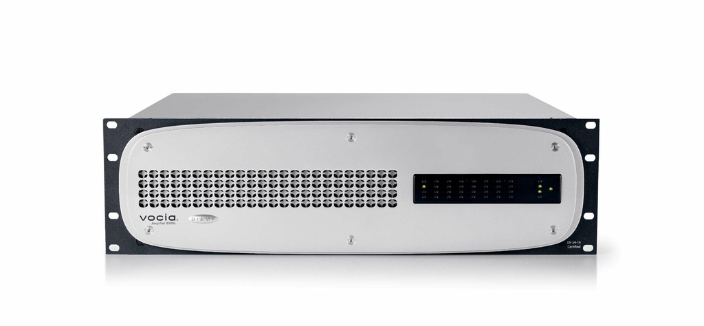 Biamp Vocia VA-8600C Vocia Multi-channel Power Amplifier EN54-24 2400W Modular