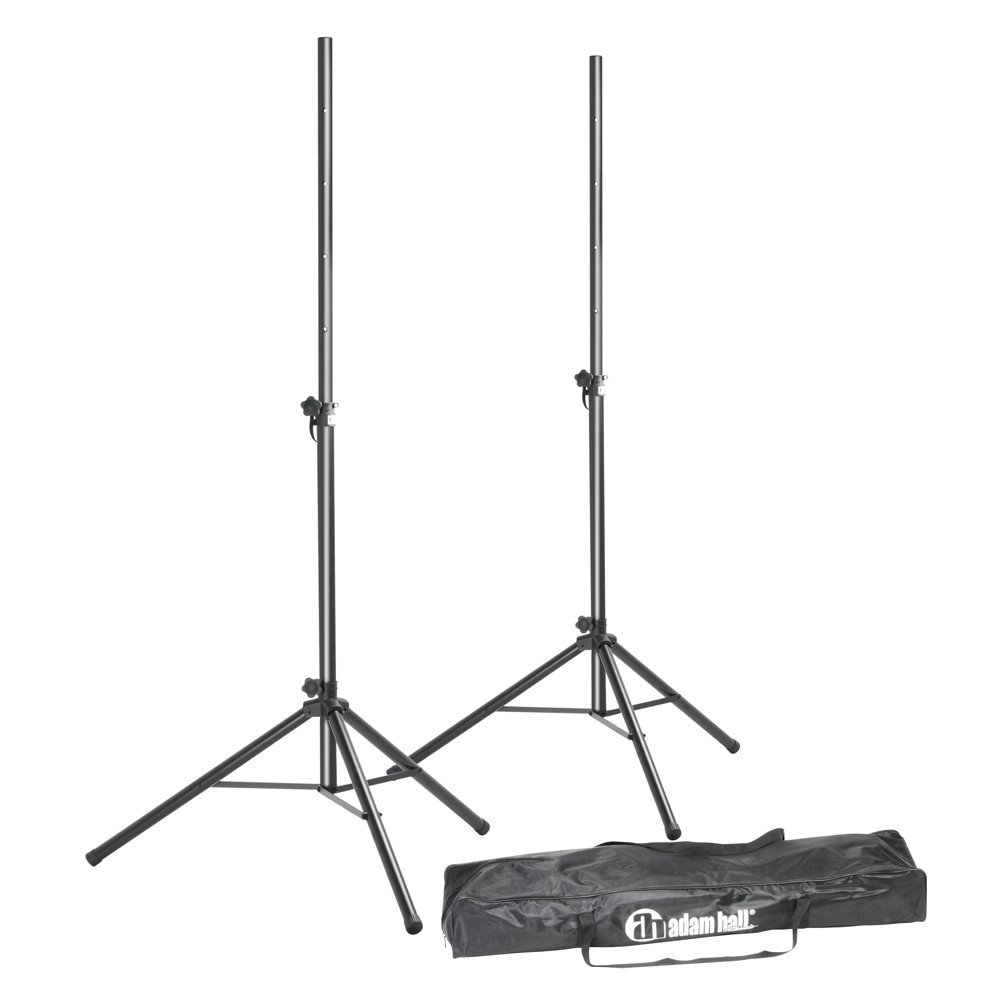 Adam Hall SPS023SET Speaker Stand Set 2 Speaker Stands met Tas (EX Demo)