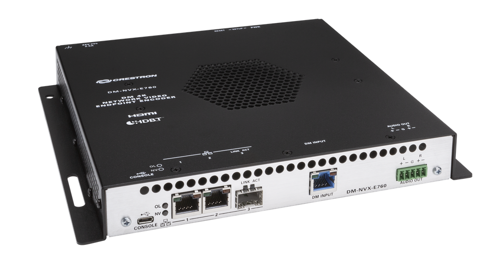 Crestron DM-NVX-E760 DM NVX 4K60 4:4:4 HDR netwerk AV-encoder met DM-ingang