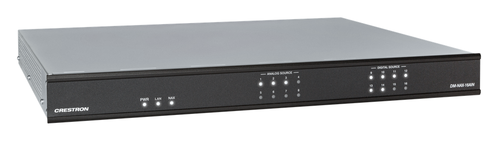 Crestron DM-NAX-16AIN DM NAX Audio-over-IP Netwerk Encoder 16 Stereo Ingangen