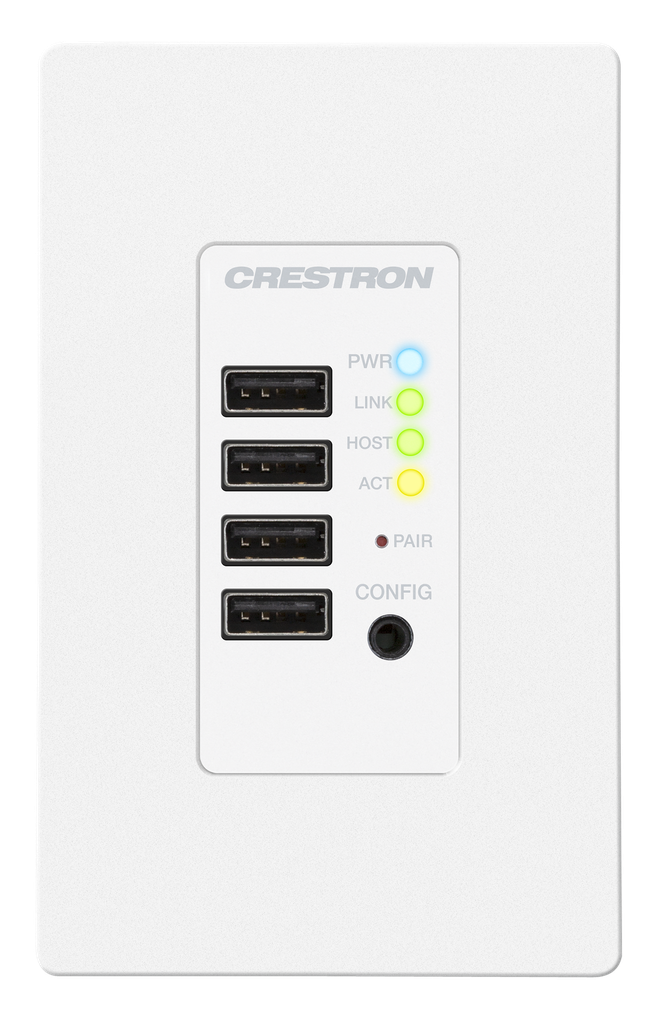 Crestron DM-NUX-R2 DM-NUX USB-eindpunt voor extern apparaat Wandpaneel Wit