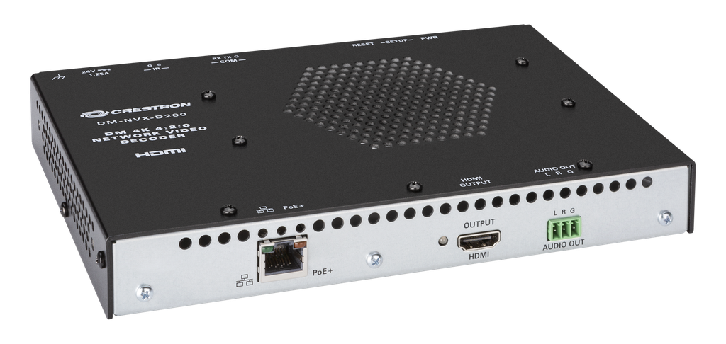 Crestron DM-NVX-D200 DM NVX 4K60 4:2:0 Network AV Decoder with Scaler