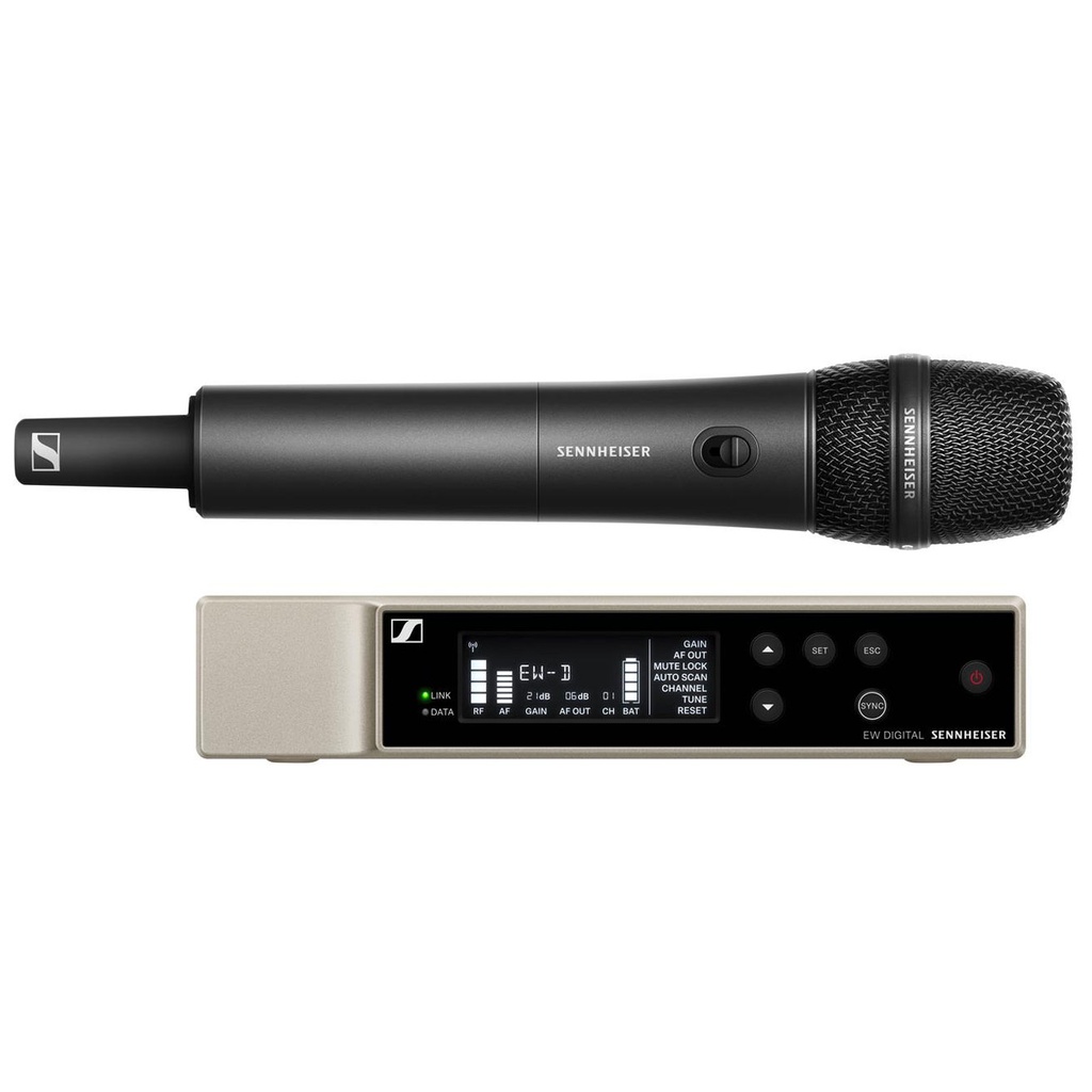 Sennheiser EW-D 835-S SET (R1-6) Draadloze Microfoon Set R1-6 Frequentiebereik - 508751 (520 - 576 MHz)