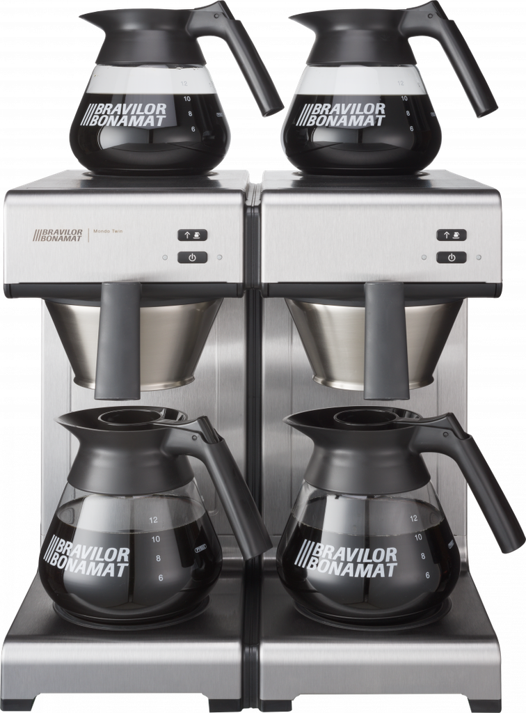 Bravilor Mondo Twin Dubbel Koffiezetapparaat 6.8 l RVS
