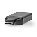 Nedis CCGP64350GY USB 3.2 Gen 1 Adapter USB-C - DisplayPort Female 4K@60Hz Nickel-plated Black