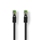 Câble réseau Nedis CCGP85420BK100 CAT7 S/FTP RJ45 10 m LSZH Noir