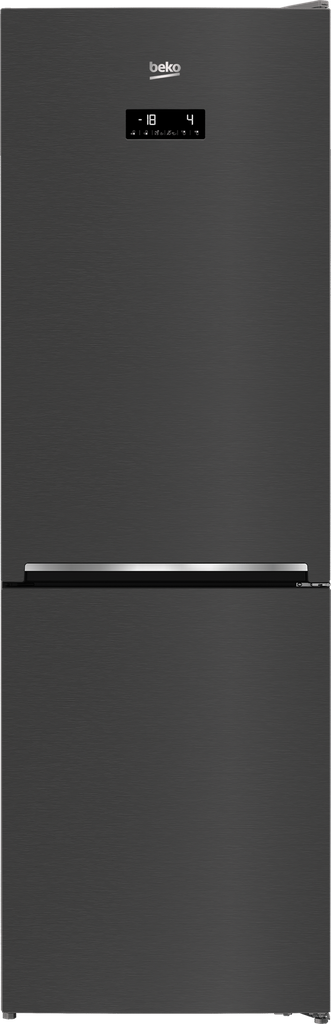 Beko RCNE366E70ZXBRN Koel/Vries-combi 186cm 323l 133 kWh/Jaar Zwart