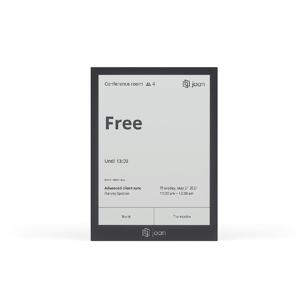 Joan 6 pro Room booking panel 6" Black