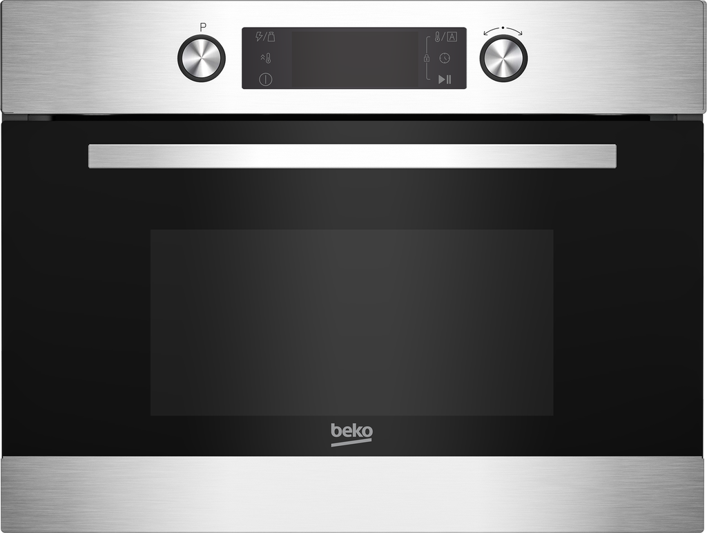 Beko MCI 44313 X Inbouw Microgolfoven 900W 45cm 44l Zwart/Grijs