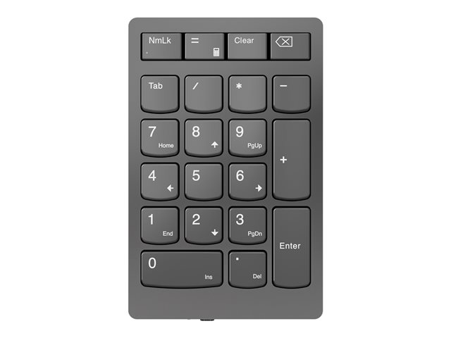 Clavier numérique sans fil Lenovo 4Y41C33791 Go, gris