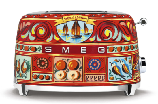 Smeg TSF01DGEU "Dolce & Gabbana" broodrooster 