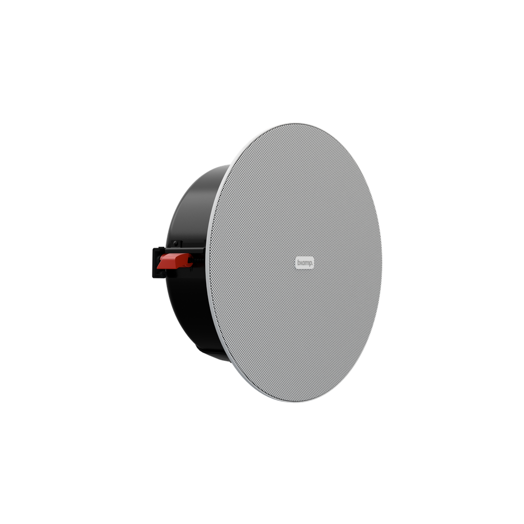 Biamp Desono DX-IC4LP-W In-wall Coaxial Speaker Low Profile 4.5" 70/100V 60W @ 8Ω White (per pair)