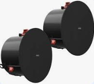 Biamp Desono DX-IC6-B Built-in Coaxial speaker 6.5" 120W @ 6.5Ω 70/100V Black (per pair)