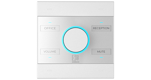 Audac Universal network/PoE wall panel controller - NCP105/W 