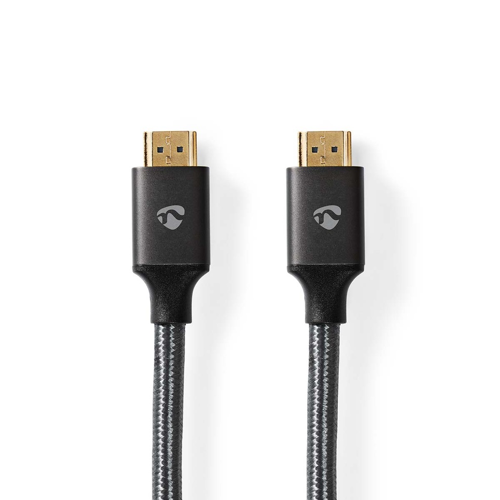 Nedis CVTB34000GY100 High Speed ​​​​HDMI 2.0 Cable 10m Black