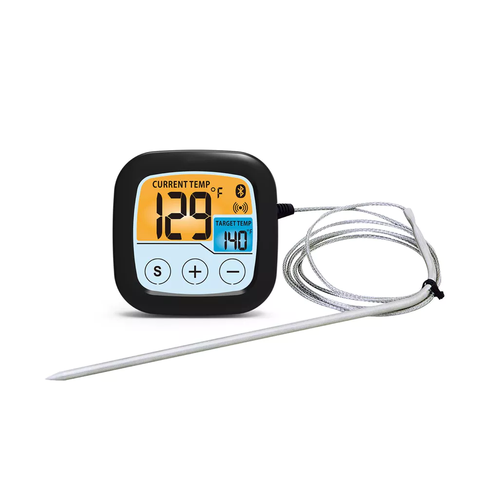 Thermomètre à viande numérique Ade 54966, 2 piles AAA, -20 °C à 250 °C, blanc