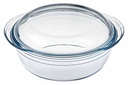 Ô cuisine 208AC00 Ovenschotel met Deksel 23(Ø)x10cm Glas Transparant