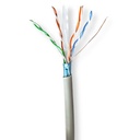 Nedis CCBG8522GY305 Network Cable Roll CAT6 F/UTP 305m Indoor Grey