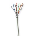 Nedis CCBG8548GY100S Netwerkkabel op Rol  CAT7 S/FTP 100m Grijs