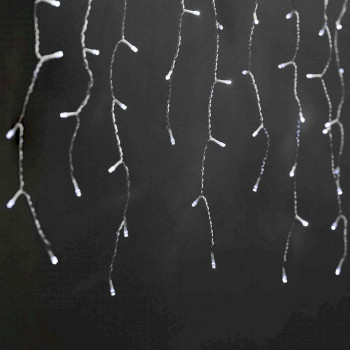 Guirlande lumineuse décorative Nedis CLLC180C, 180 LED, blanc froid, 5,9 m, 7 effets, intérieur et extérieur