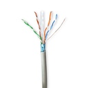 Nedis CCBG8522GY100 Network Cable Roll CAT6 F/UTP 100m Indoor Grey