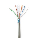 Nedis CCBG8522GY50 Netwerk Kabel Rol CAT6 F/UTP 50m Binnenshuis Grijs 