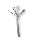 Nedis CCBG8528GY305 Network Cable Roll CAT6 S/FTP Copper 305m Indoor LSZH Gray