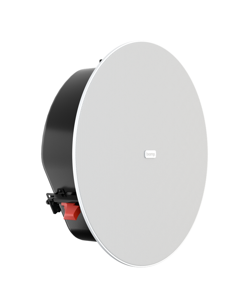 Biamp Desono DX-IC6LP-W In-wall Coaxial Speaker Low Profile 6.5" 60W @ 8Ω 70/100V White (per pair)