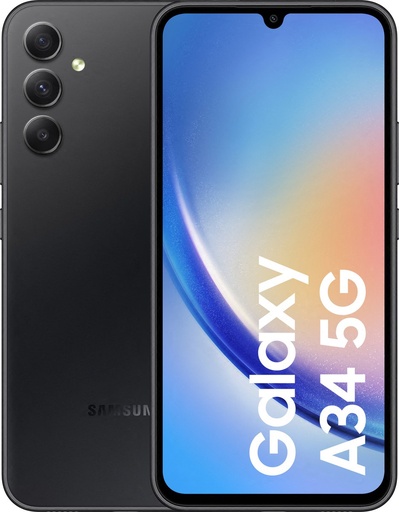 [64639984] Samsung Gal A34 5G 128GB Awesome Graphite (Proximus)