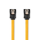 [CCGB73250YE10] Nedis CCGB73250YE10 SATA-III Cable 6 Gbps Nickel Plated 1m Yellow