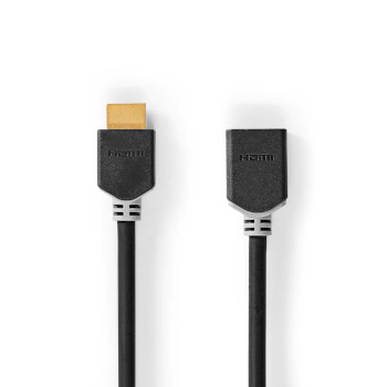 [CVBW34090AT20] Nedis CVBW34090AT20 ​​HDMI 2.0 Cable with Ethernet 4K@60Hz ARC 18 Gbps 2m Black