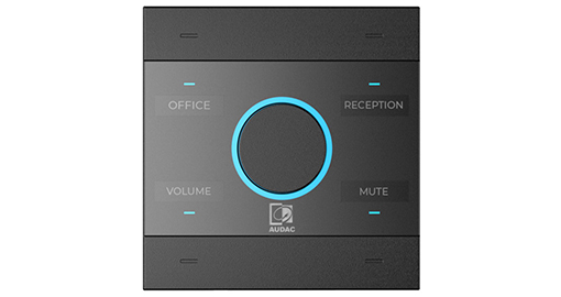 [NCP105/B] Audac - NCP105/B -Universele netwerk/PoE wandpaneelcontroller    