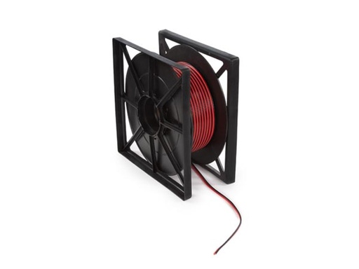 [HQLW10002] luidsprekerkabel - rood/zwart - 2 x 0.75 mm² - 100 m