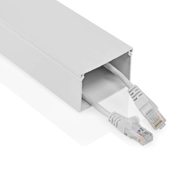 [CMDT6040WT110] Nedis CMDT6040WT110 Conduit de câbles 40 mm Diamètre maximal 1,1 m Blanc
